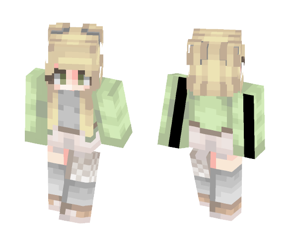 unmotivated and uninspired - Female Minecraft Skins - image 1