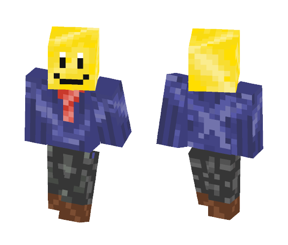 A real smile :) - Male Minecraft Skins - image 1
