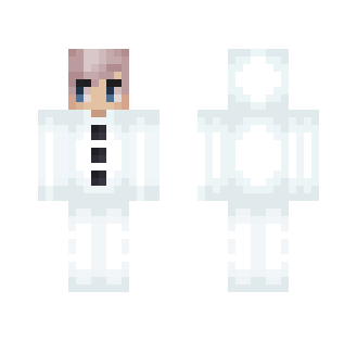 Girl in Snowman Costume - Girl Minecraft Skins - image 2