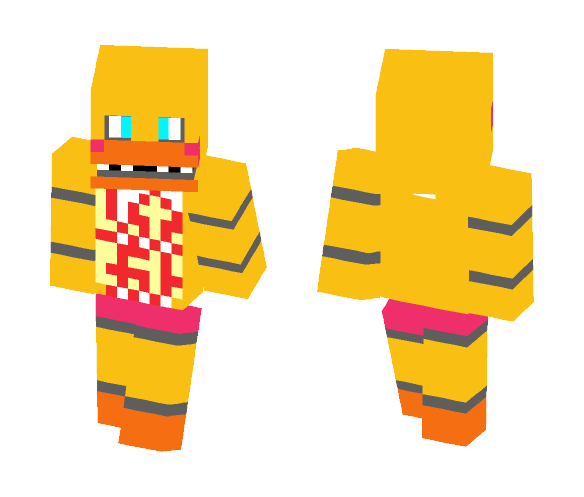 Five Nights At Freddy's - Toy Chica - Female Minecraft Skins - image 1
