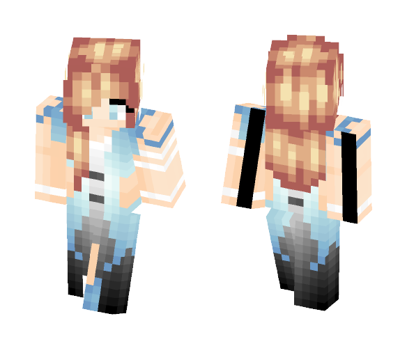 Prom Blue - requested by waddles618 - Female Minecraft Skins - image 1