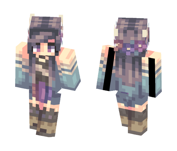 Aurora {OC} // - Female Minecraft Skins - image 1