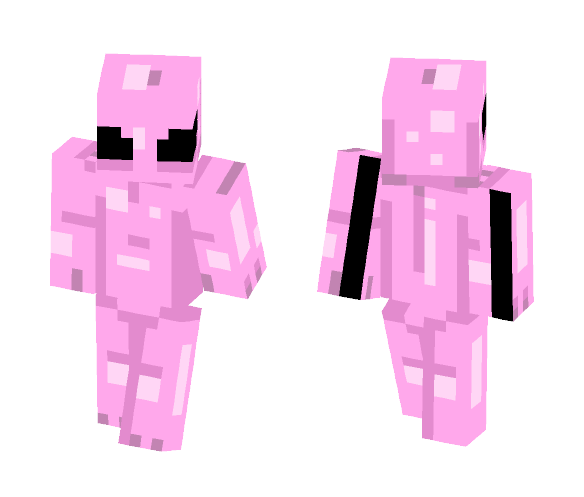 Pink Alien - Interchangeable Minecraft Skins - image 1