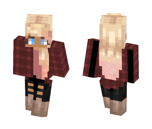 Ombre Try #1 - Female Minecraft Skins - image 1
