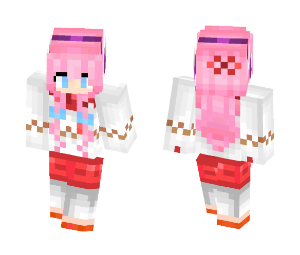 Snow Girl Renew - Girl Minecraft Skins - image 1