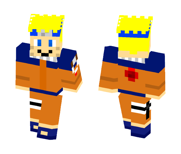 Naruto Uzumaki - Male Minecraft Skins - image 1