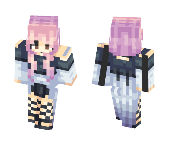 Downy Blues - Female Minecraft Skins - image 1