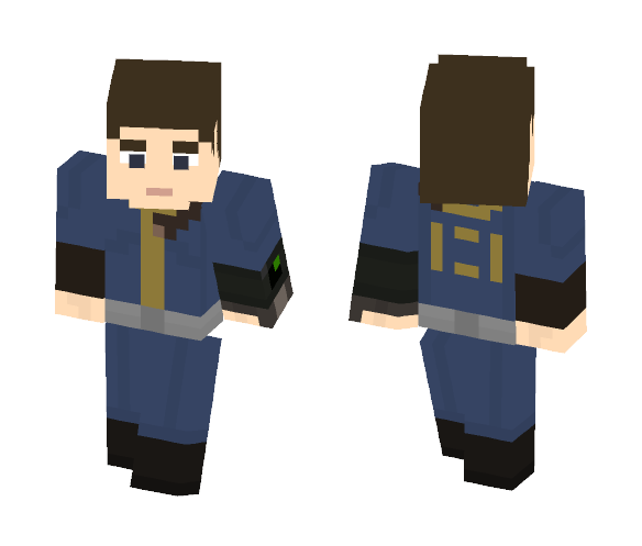 The Lone Wanderer - Male Minecraft Skins - image 1