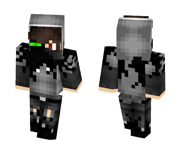 Ender-Infected Boy - Boy Minecraft Skins - image 1