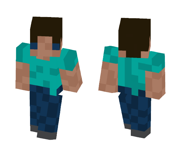 4 - Bit Steve - Male Minecraft Skins - image 1