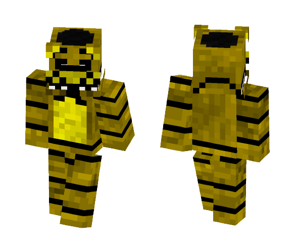 Golden Freddy by DavidKingBoo - Male Minecraft Skins - image 1