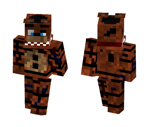 Withered Freddy by DavidKingBoo - Male Minecraft Skins - image 1