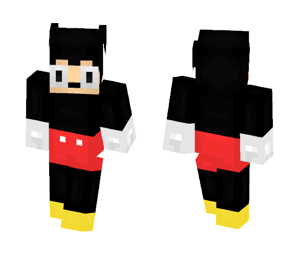 Drunk Mickey Mouse - Male Minecraft Skins - image 1