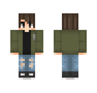 Green Shirt - Male Minecraft Skins - image 2