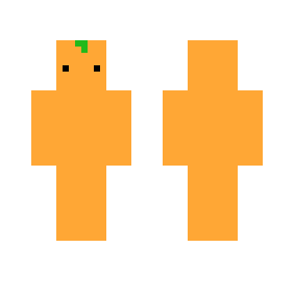 05 | Orange Peach ~ Green Leaf - Interchangeable Minecraft Skins - image 2
