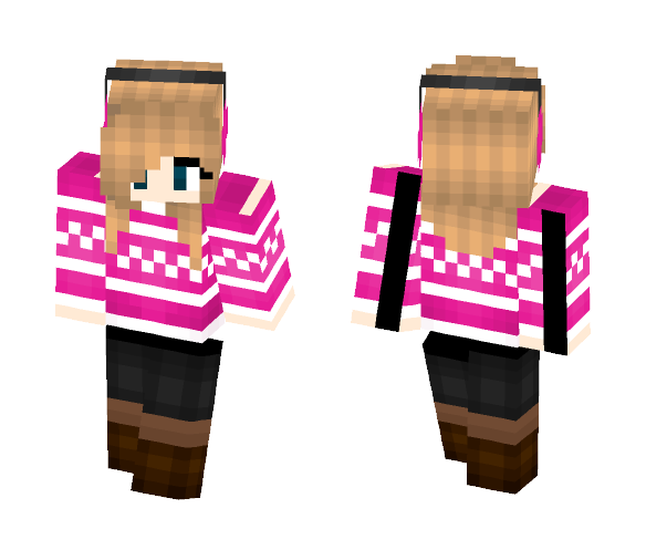 Ashley's Winter Skin - Female Minecraft Skins - image 1