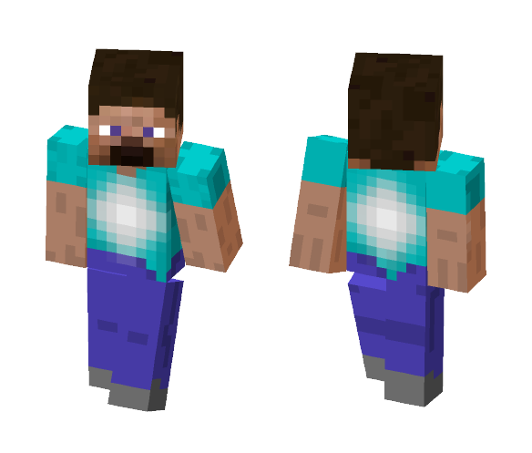 Guy with hole in him - Male Minecraft Skins - image 1