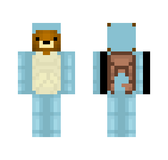 A bear in a Squirtle Onesie. o_o - Male Minecraft Skins - image 2