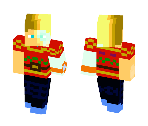 Frost's Holiday Season Skin - Male Minecraft Skins - image 1