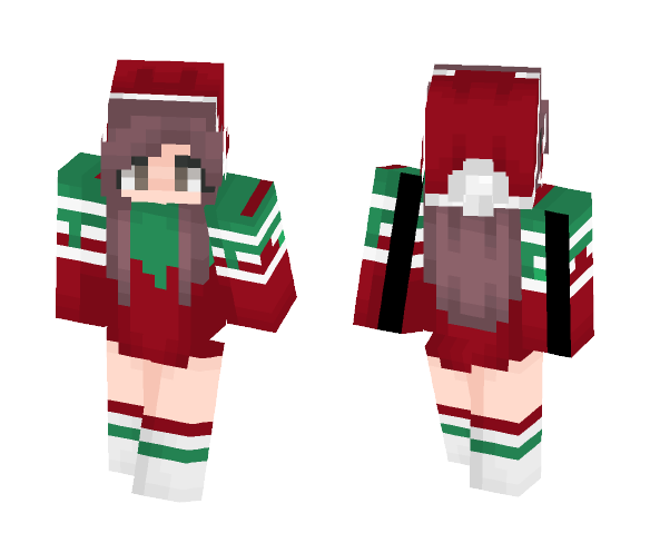 Christmas girl ♡ - Christmas Minecraft Skins - image 1