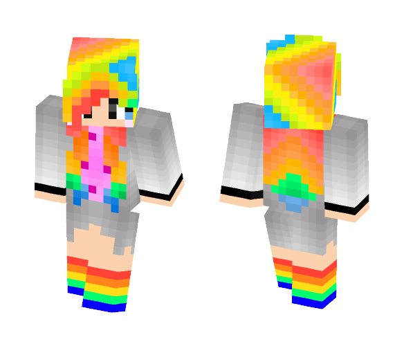 Nyan Cat Girl Nya :D - Cat Minecraft Skins - image 1