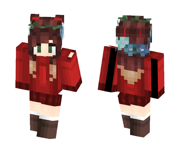 | ~Red Request~ | ~Cassyyy~| - Female Minecraft Skins - image 1