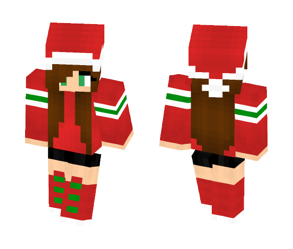 Jessica~ Santa Baby! - Female Minecraft Skins - image 1
