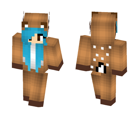 Reindeer girl - Girl Minecraft Skins - image 1