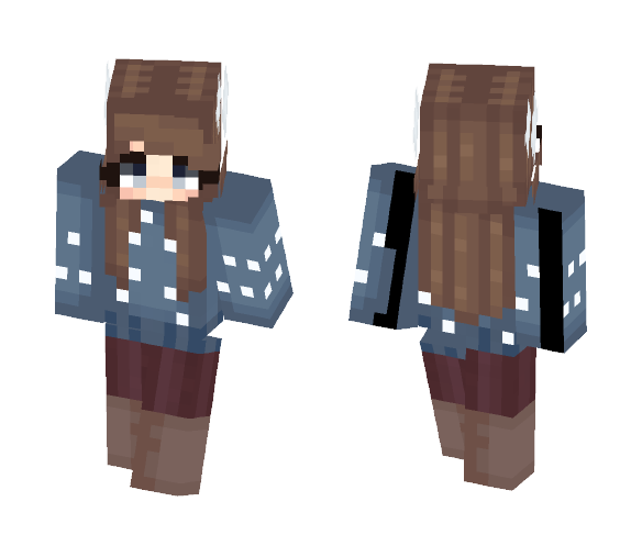 Sweater Weather~ || I'm not dead! - Female Minecraft Skins - image 1