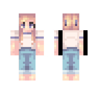 υηιι●Beach Blonde - Female Minecraft Skins - image 2