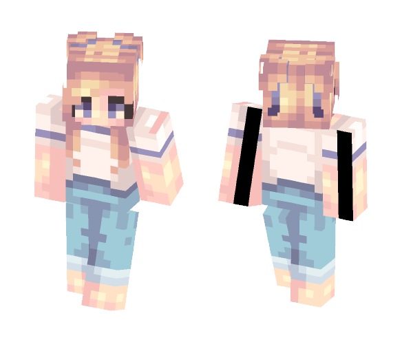 υηιι●Beach Blonde - Female Minecraft Skins - image 1