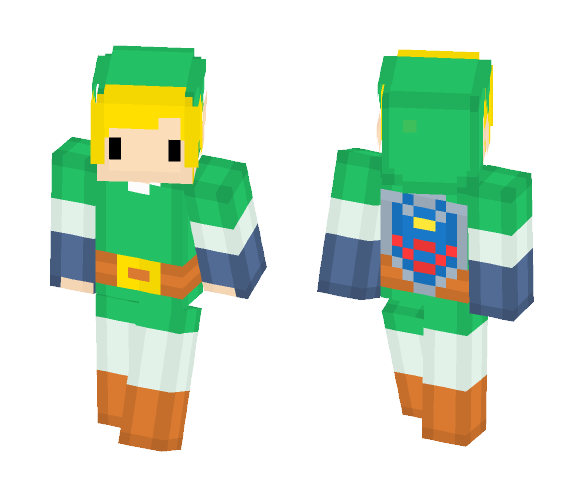 Triforce people#1 Link - Male Minecraft Skins - image 1