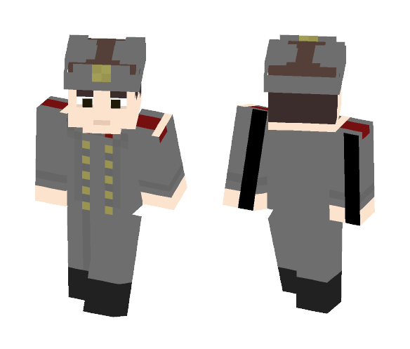 Russian Trenchcoat - Male Minecraft Skins - image 1