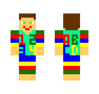 Man of letters and numbers - Male Minecraft Skins - image 2