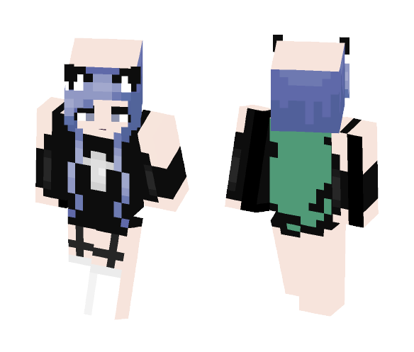 JOIN MEH AND HERE MY VOICE xd - Female Minecraft Skins - image 1