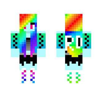 [MLP] Rainbow-Dash Human.