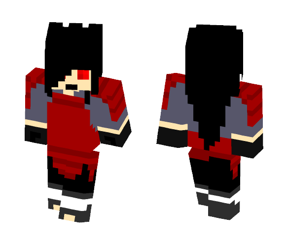 Madara Uchiha Battle Armor - Male Minecraft Skins - image 1