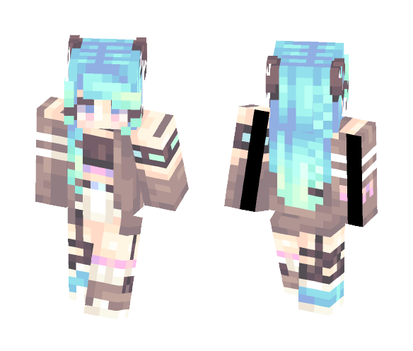 Panda kablamo - Female Minecraft Skins - image 1