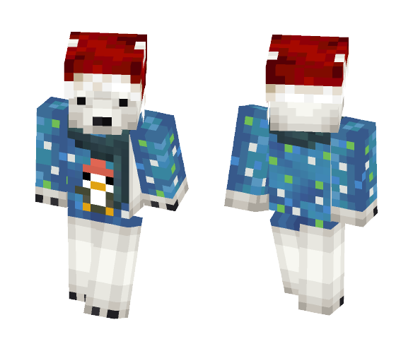 I'm A Fishy Polar Bear - Interchangeable Minecraft Skins - image 1