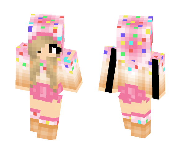 cookie girl cute - Cute Girls Minecraft Skins - image 1