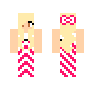 Pink/Red Summer Girl - Girl Minecraft Skins - image 2