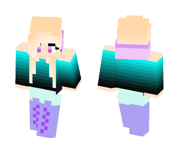 Witch in Her Winter Outfit - Female Minecraft Skins - image 1