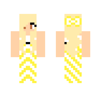 Yellow Summer Girl - Girl Minecraft Skins - image 2