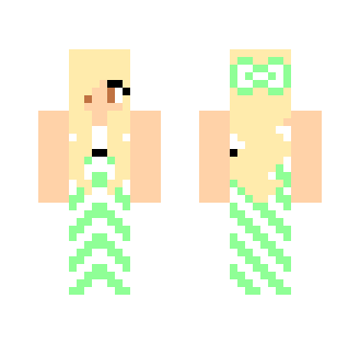 Green Summer Girl - Girl Minecraft Skins - image 2