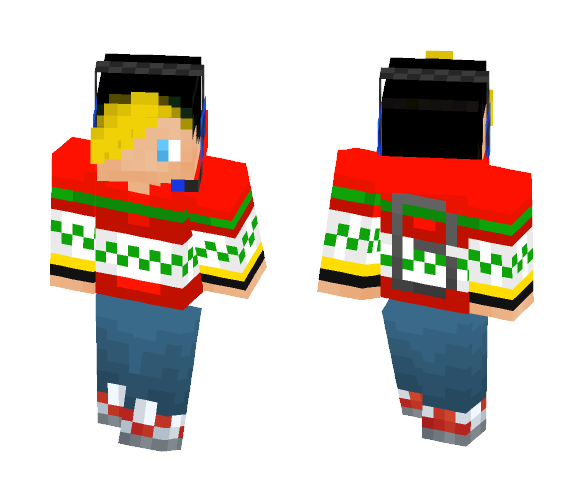 Christmas ButterBoy - Christmas Minecraft Skins - image 1