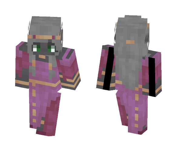 LotC - Dark Elf Woman - Female Minecraft Skins - image 1