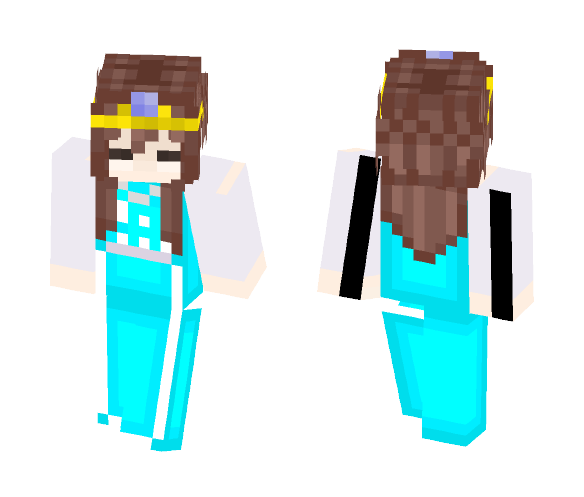 Queen Frisk - Female Minecraft Skins - image 1
