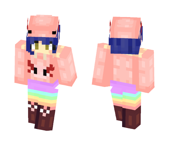 Axolotl ^^ - Female Minecraft Skins - image 1