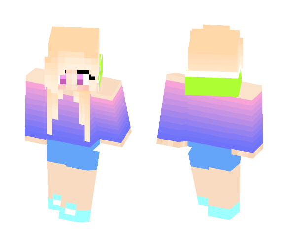 Witch in Her Spring Outfit - Female Minecraft Skins - image 1