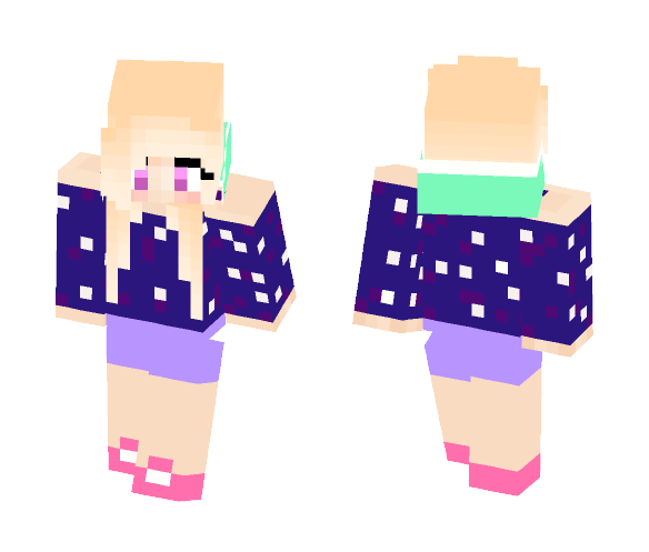 Witch in Her Summer Outfit - Female Minecraft Skins - image 1